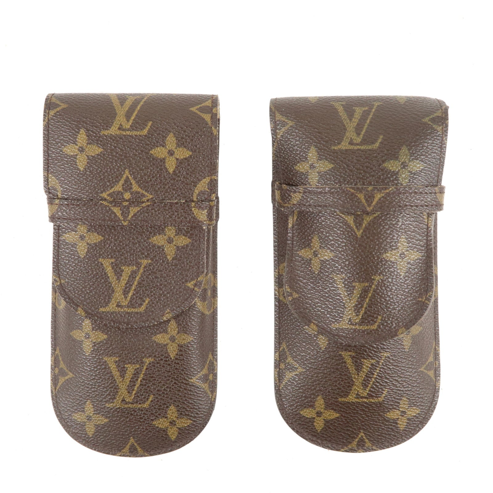 Louis-Vuitton-Monogram-Set-of-2-Glasses-Case-Brown-M62970 – dct