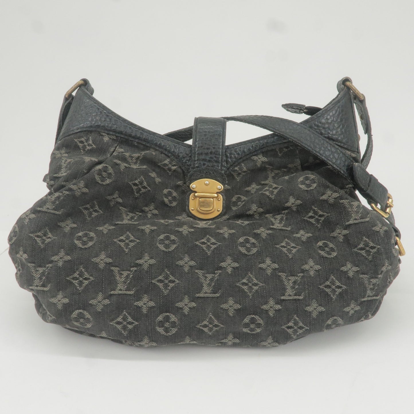 Louis Vuitton Monogram Denim XS Shoulder Bag Noir M95608