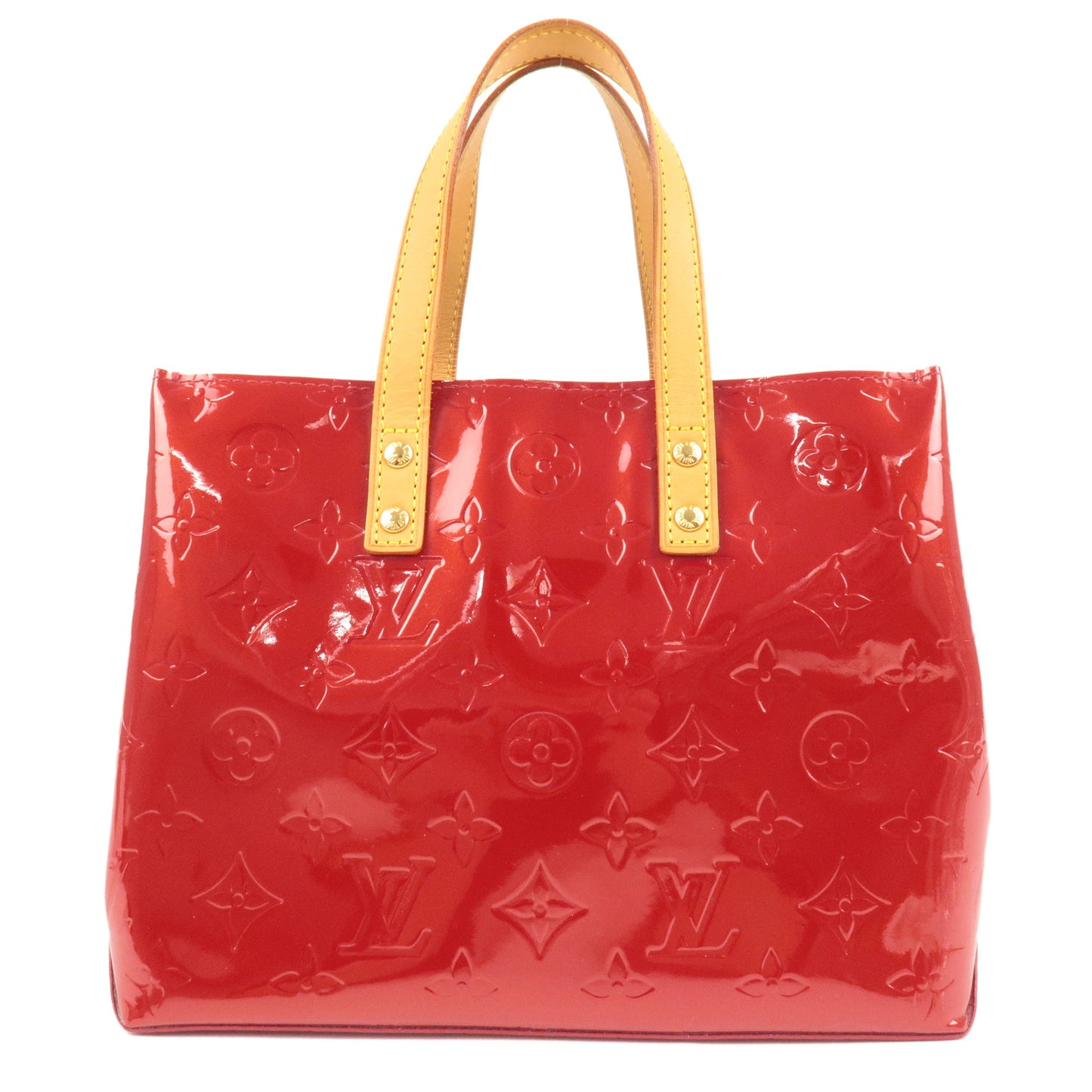 Louis-Vuitton-Vernis-Lead-PM-Hand-Bag-Pomme-d'Amour-M91008