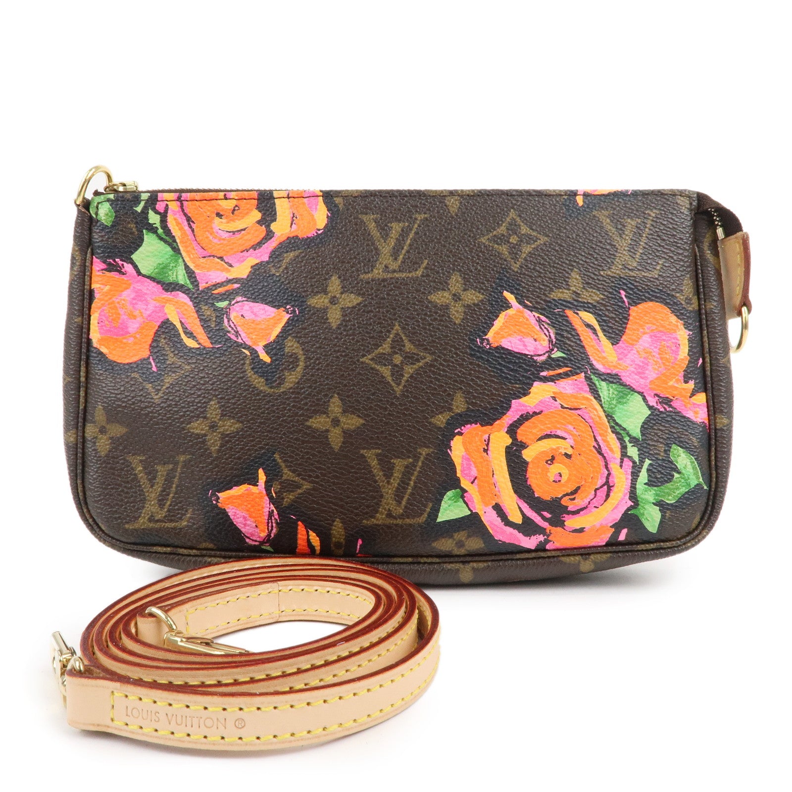 Louis Vuitton Monogram Rose Pochette Accessoires J00145 M48615