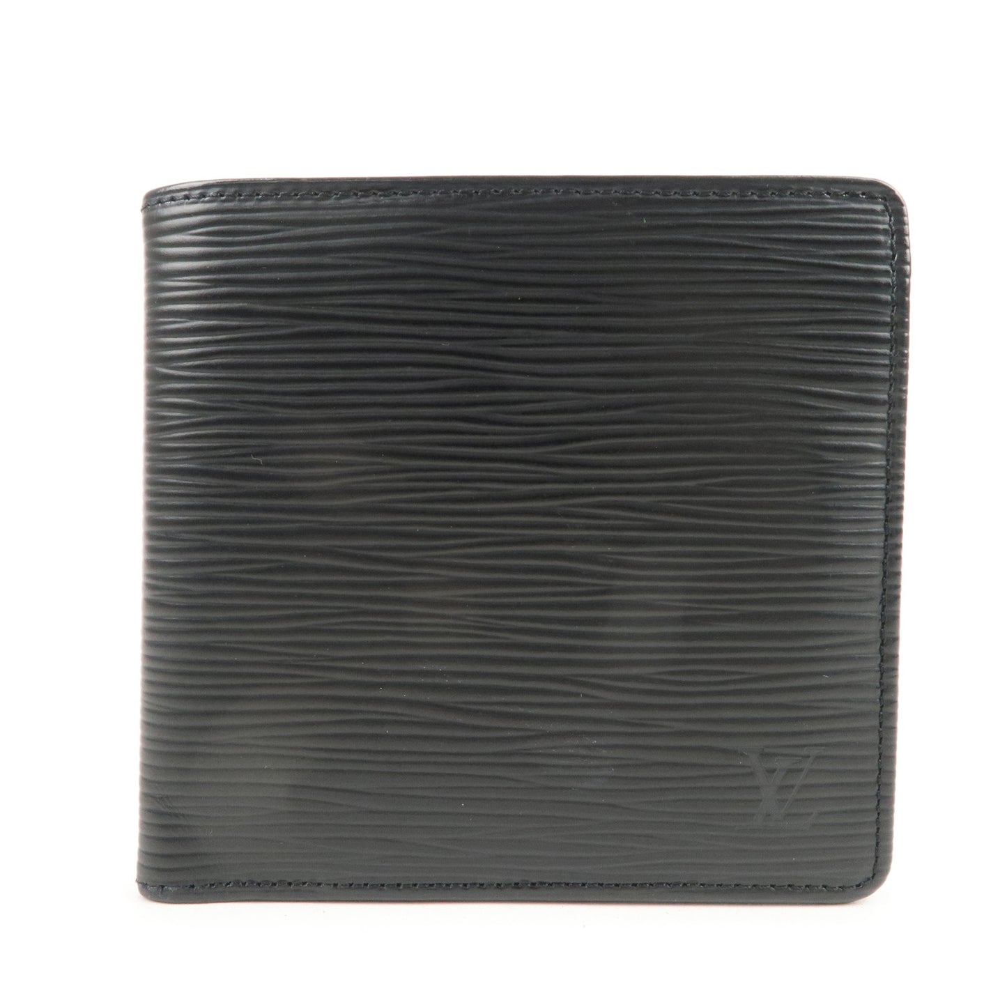 Louis Vuitton Black Epi Leather Bi-Fold Wallet