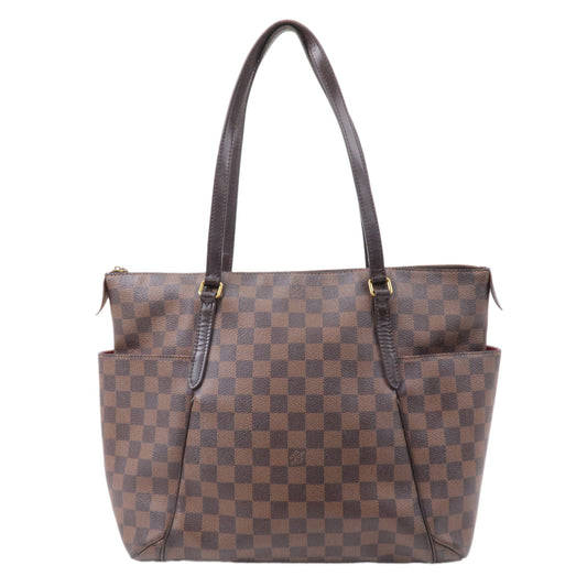 Louis-Vuitton-Damier-Totally-MM-Shoulder-Bag-Brown-N41281