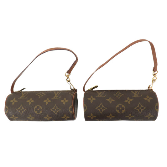 Louis-Vuitton-Monogram-Set-of-2-Mini-Pouch-for-Papillon-Bag