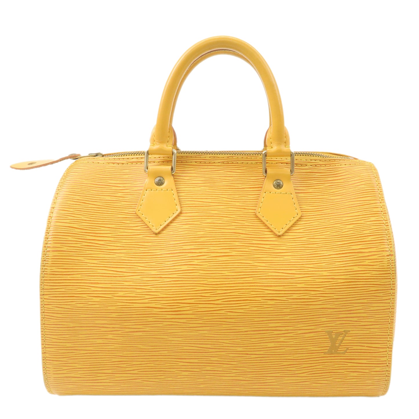 Louis Vuitton Epi Speedy 25 Boston Bag Hand Bag Yellow M43019