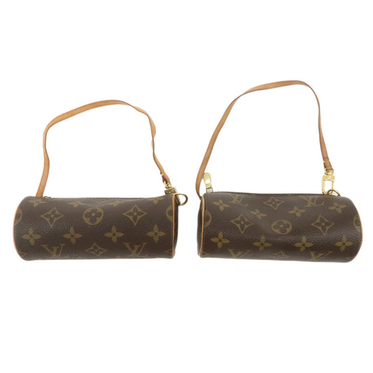 Louis-Vuitton-Monogram-Set-of-2-Papillon-Pouch-For-Papillon-Bag