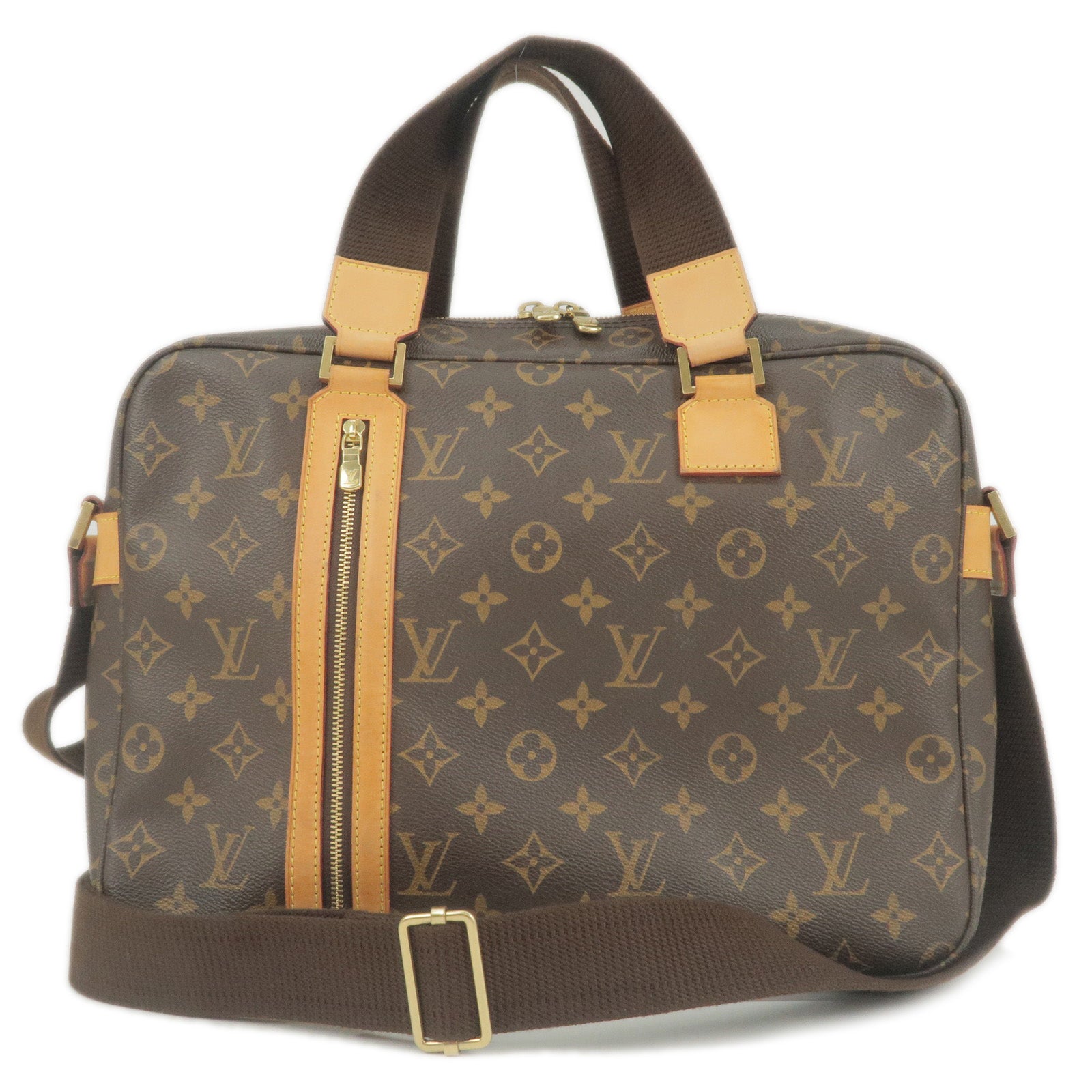 Louis-Vuitton-Monogram-Sac-Bosphore-Shoulder-Bag-Hand-Bag