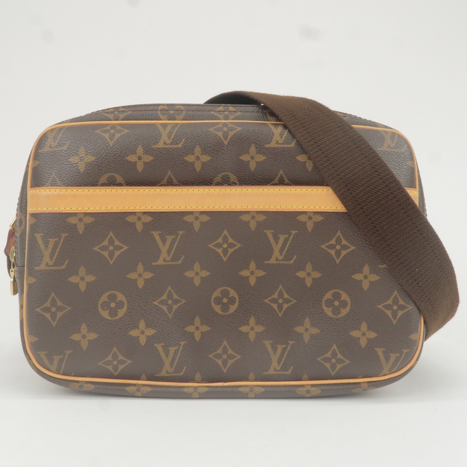 Louis - Vuitton - Bag - Shoulder - Monogram - Reporter - PM