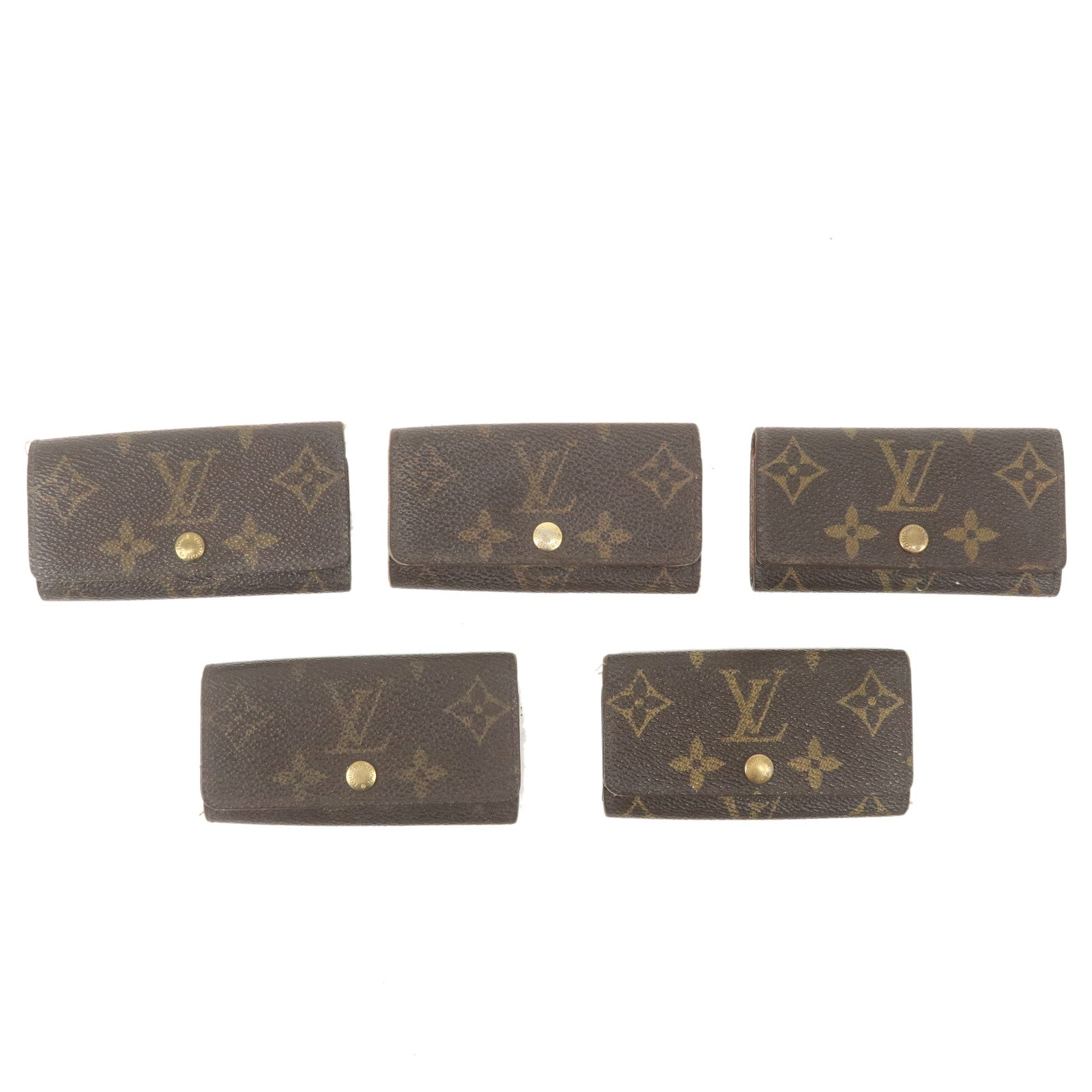 Louis-Vuitton-Set-of-4-Monogram-Multicles-4-Key-Case-M62631