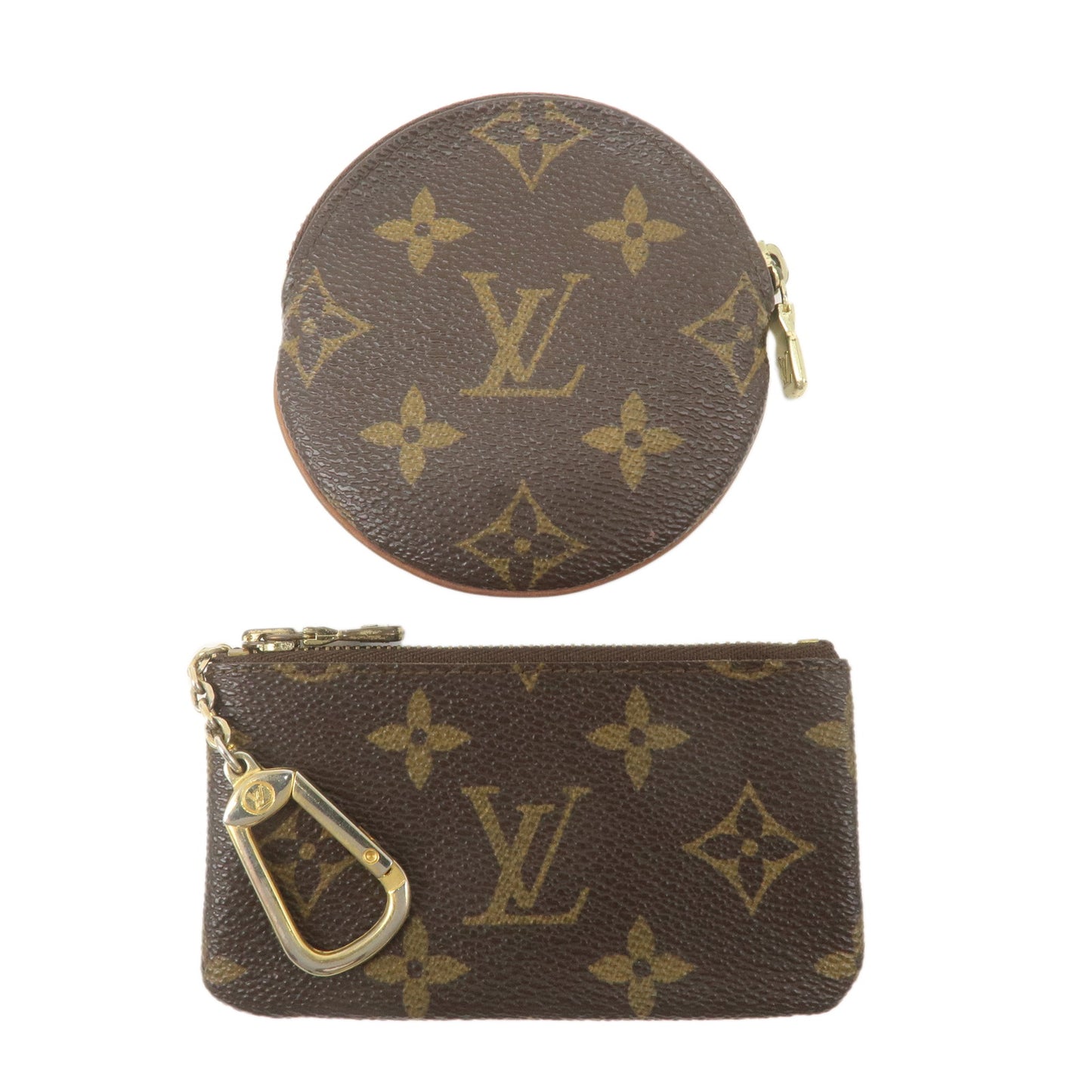 Louis Vuitton Monogram Set of 2 Coin Case M61926 M62650
