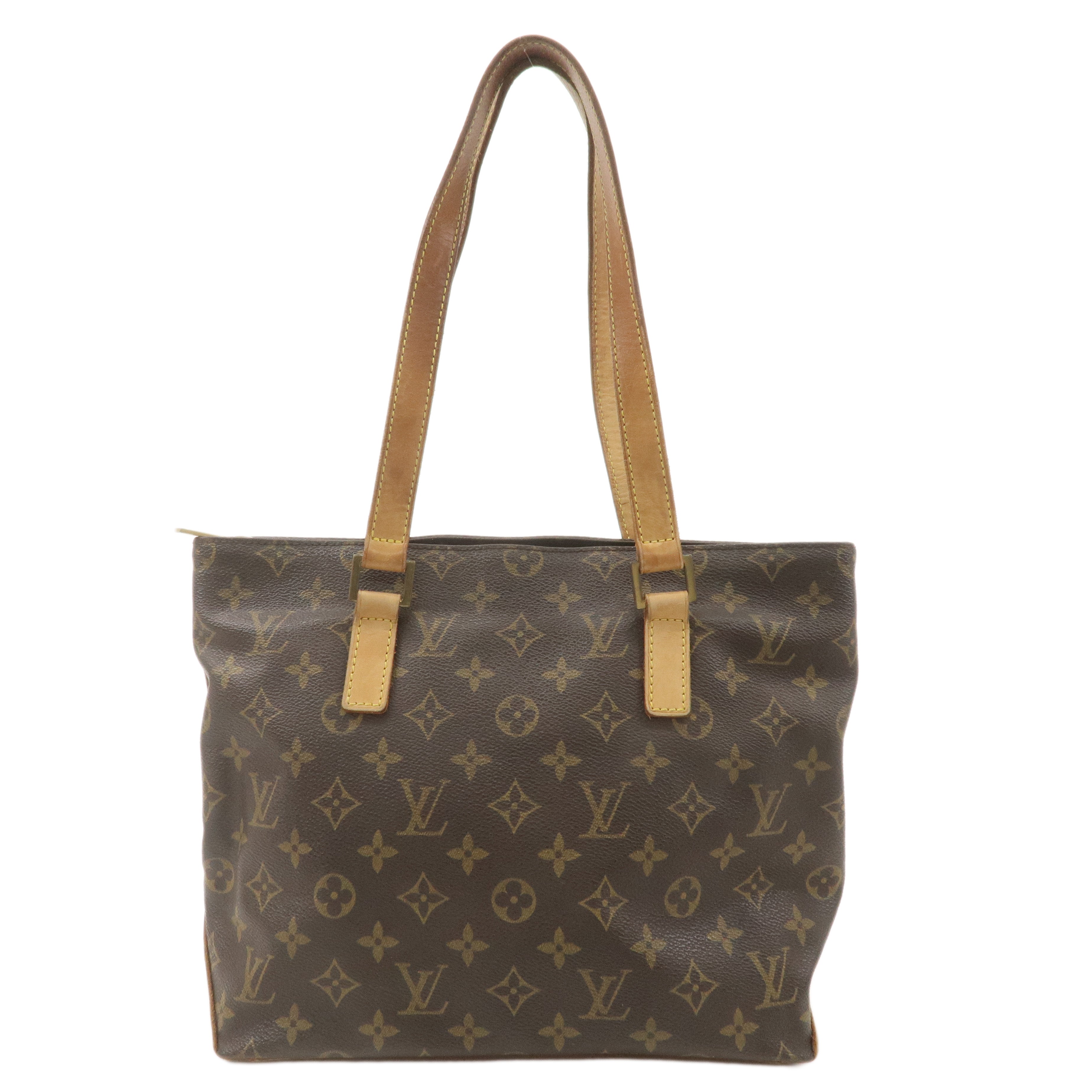 Louis Vuitton Monogram Cabas Piano Tote Bag M51148 Brown