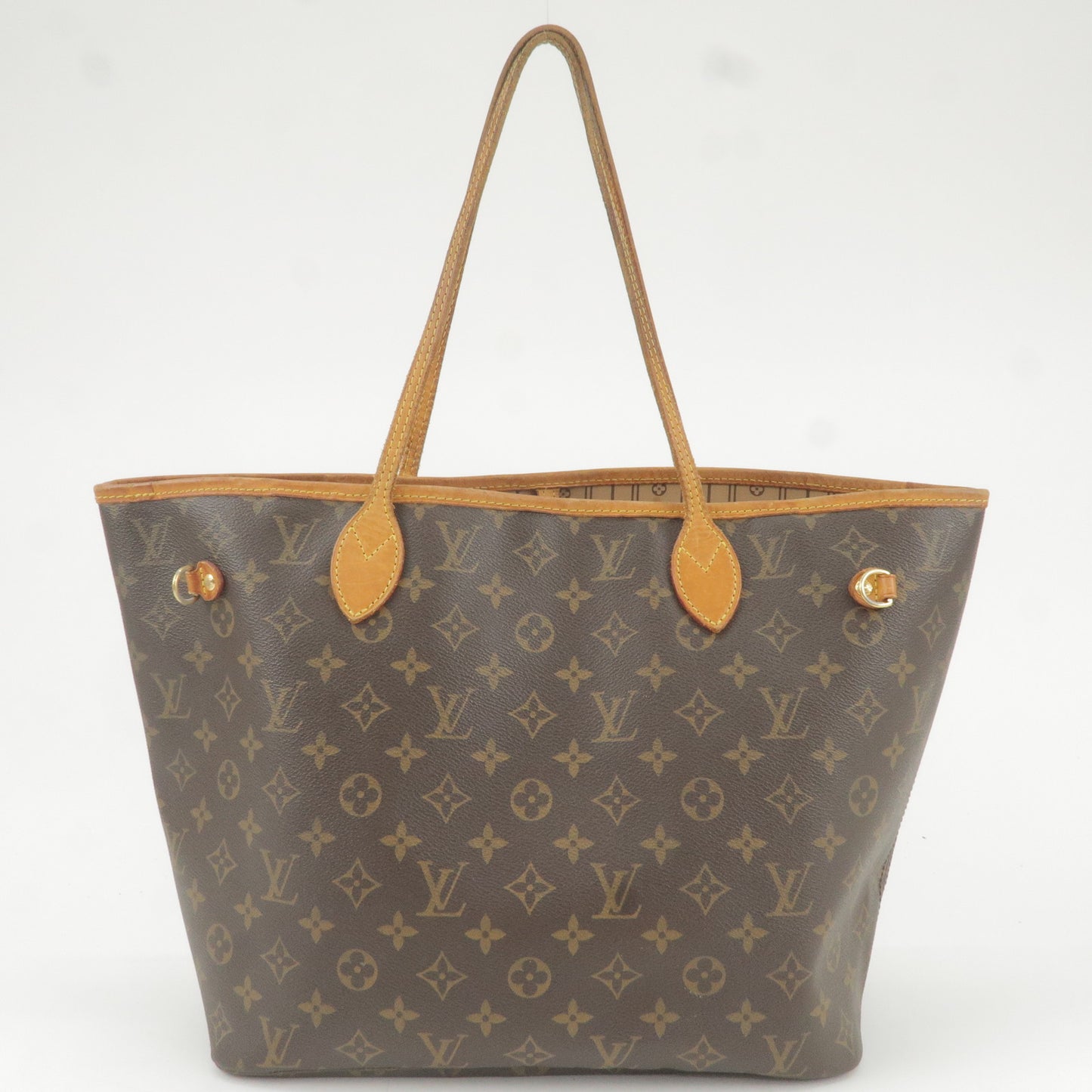 Louis Vuitton Monogram Neverfull MM Tote Bag Hand Bag M40156