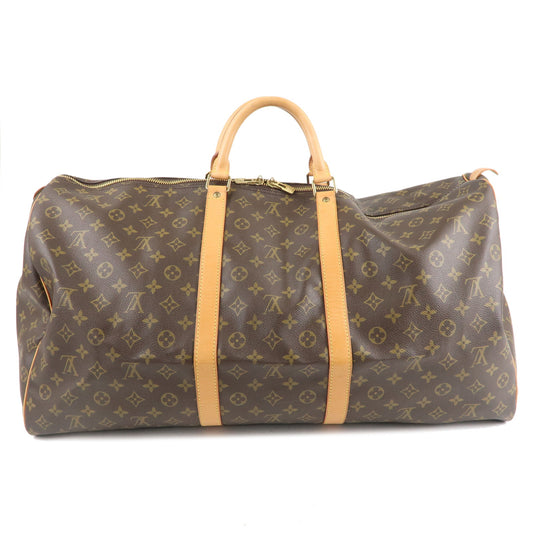 Louis-Vuitton-Monogram-Keep-All-60-Boston-Bag-Brown-M41422