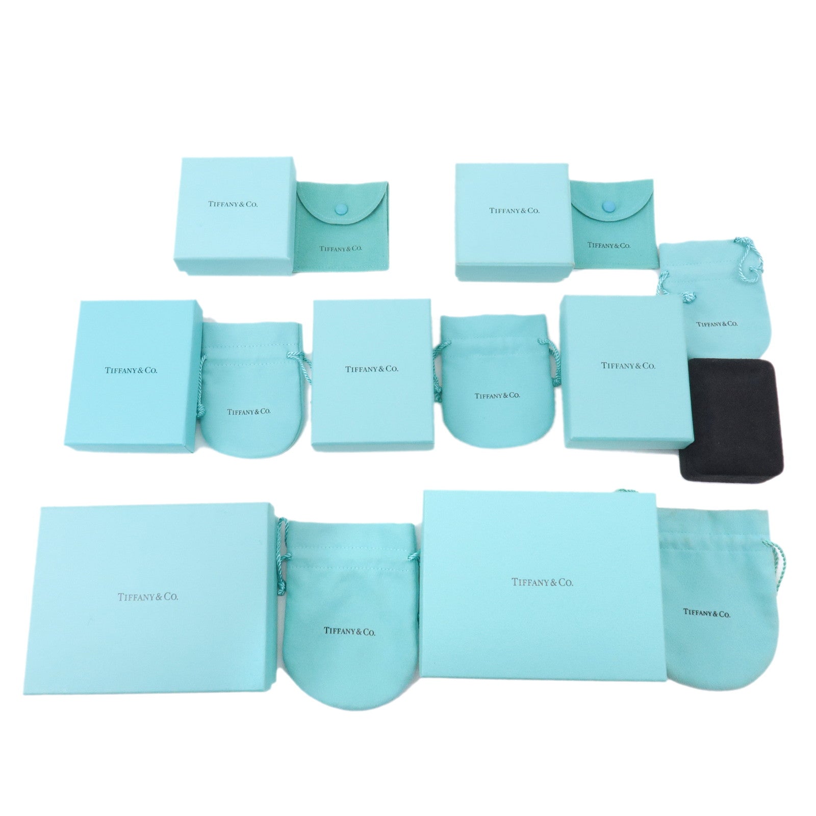 Tiffany&Co.-Set-of-7-Jewelry-Box-Dust-Bag-Tiffany-Blue