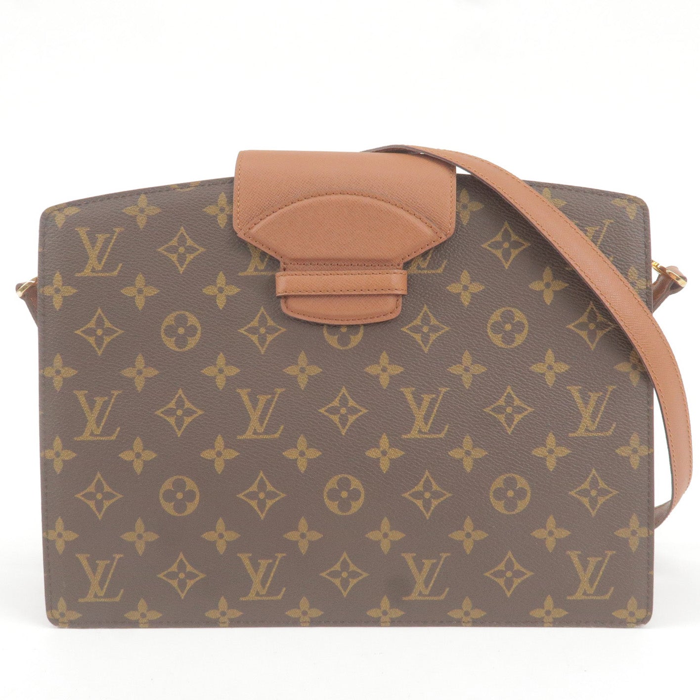 LOUIS VUITTON NeoNoe Brown & Black Monogram Bucket Bag - Reems Closet