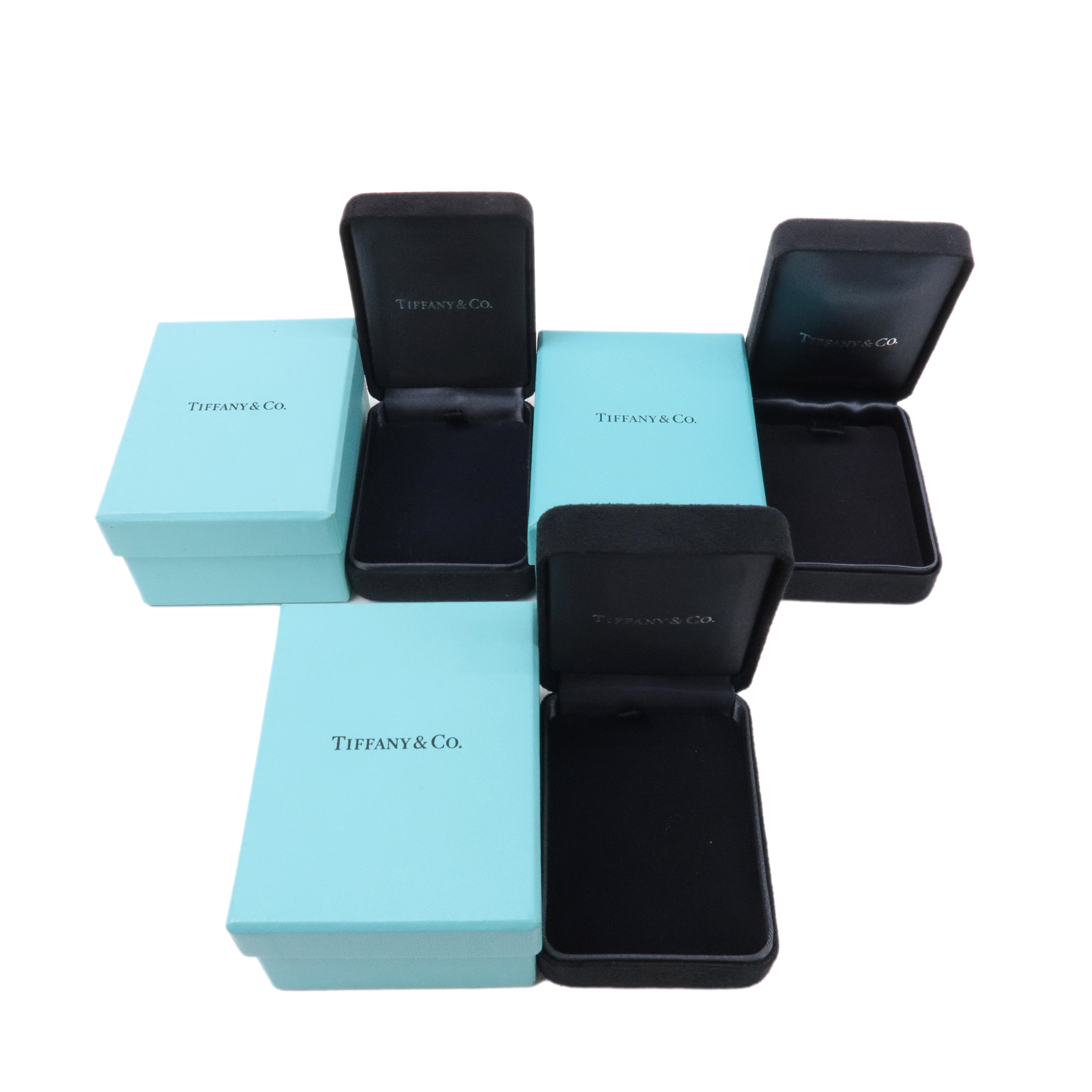 Tiffany&Co. Set of 3 Jewelry Box Necklace Box Tiffany Blue