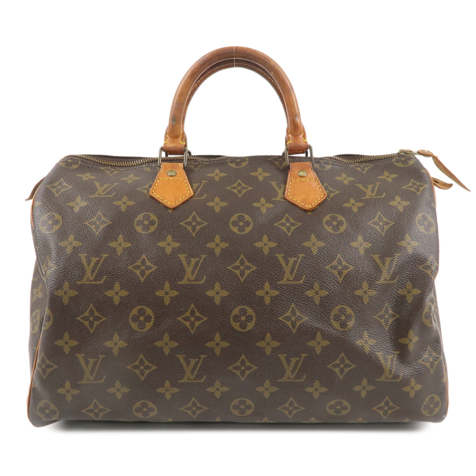 Louis-Vuitton-Monogram-Speedy-35-Hand-Bag-Boston-Bag-M41524