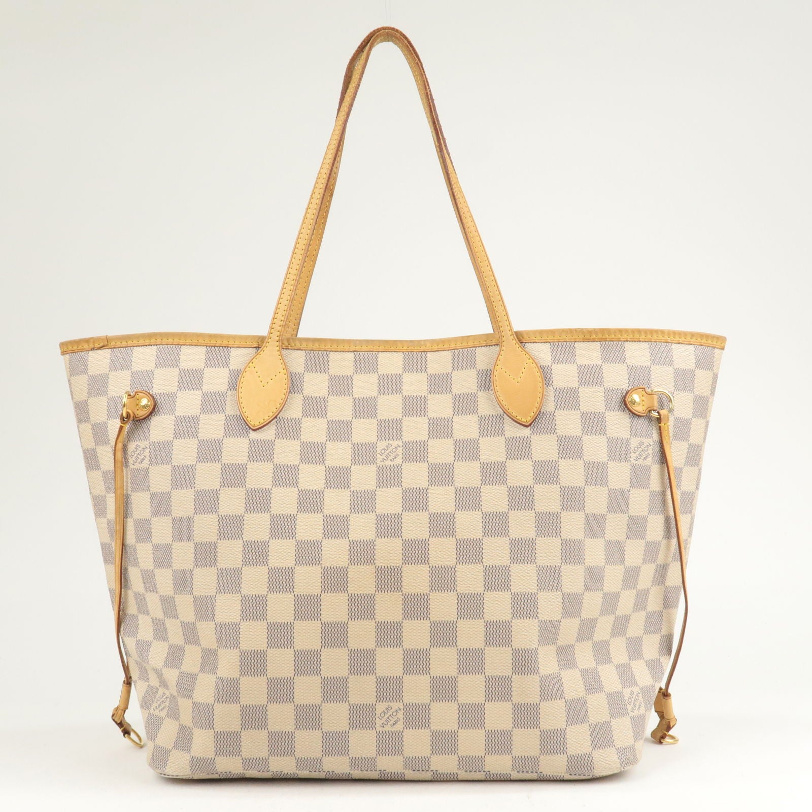 Louis Vuitton - Neverfull GM- Damier Canvas - Beige - Women - Handbag - Luxury
