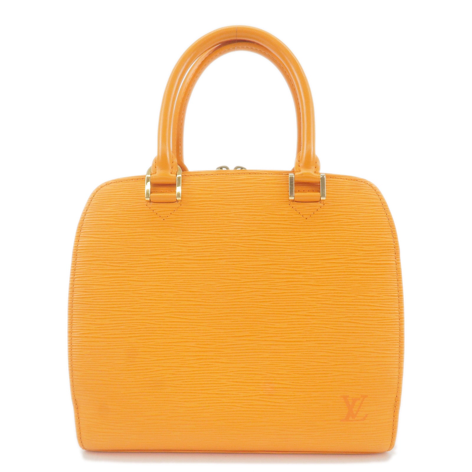 Louis-Vuitton-Epi-Ponneuf-Hand-Bag-Mandarin-Orange-M5205H
