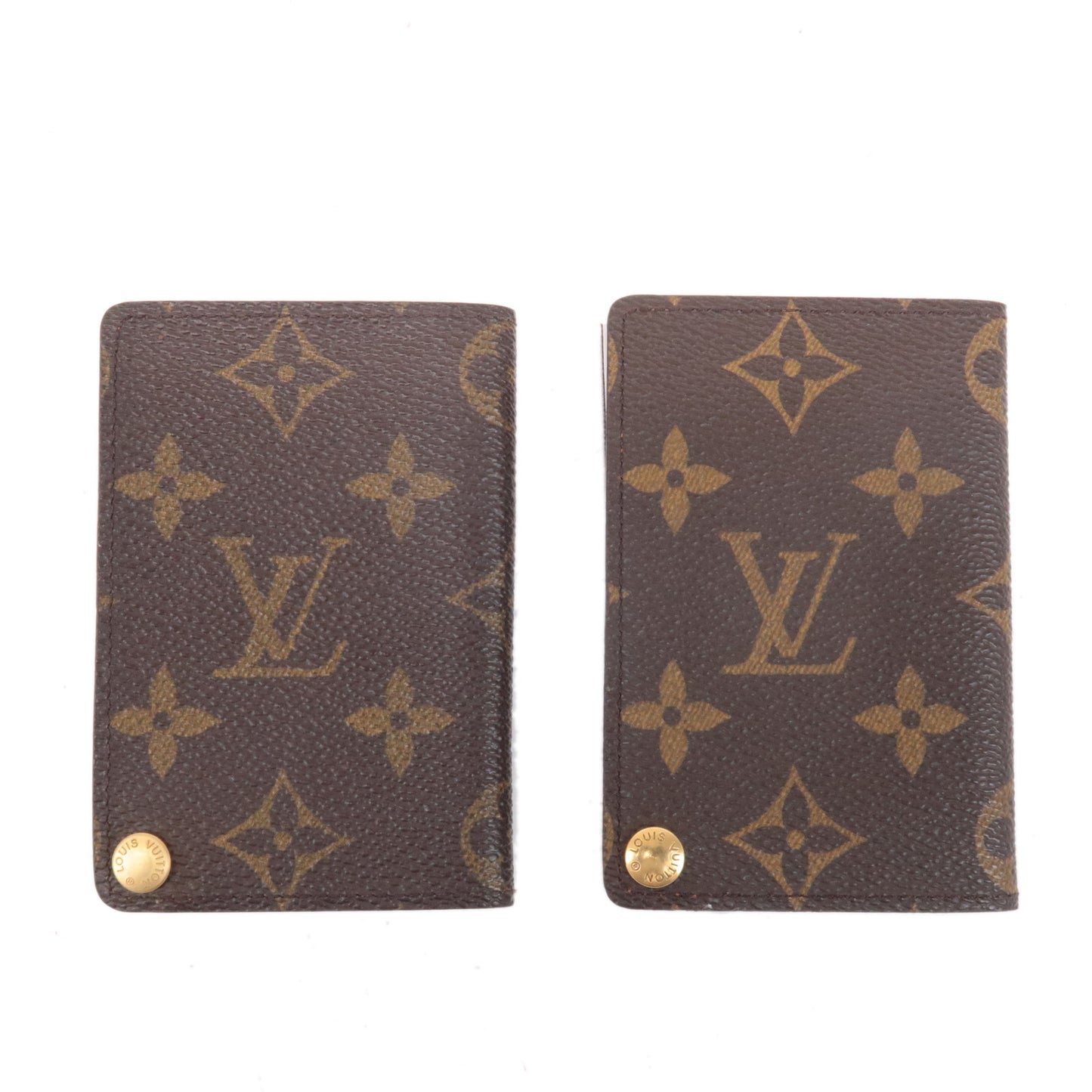 Louis Vuitton Set of 2 Porte Cartes Credit Pression M60937