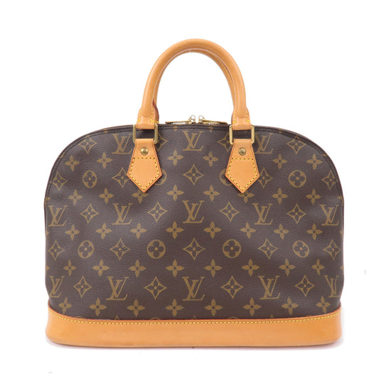 Louis Vuitton Handbag Epi Alma Leather Black Gold Ladies M52142 Auction
