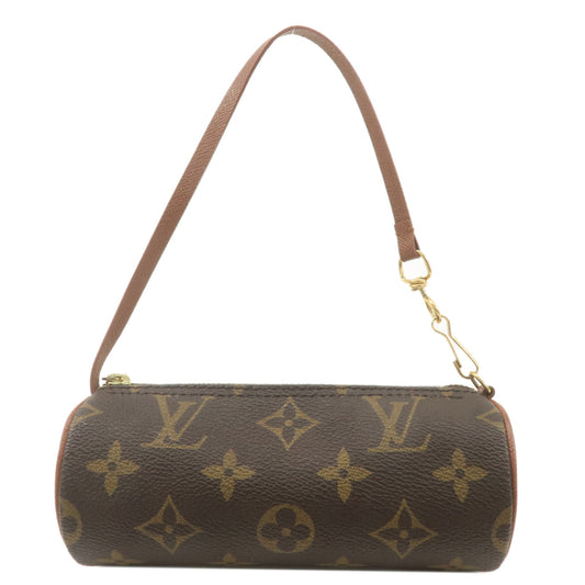 Louis-Vuitton-Monogram-Mini-Pouch-for-Papillon-Bag-Brown