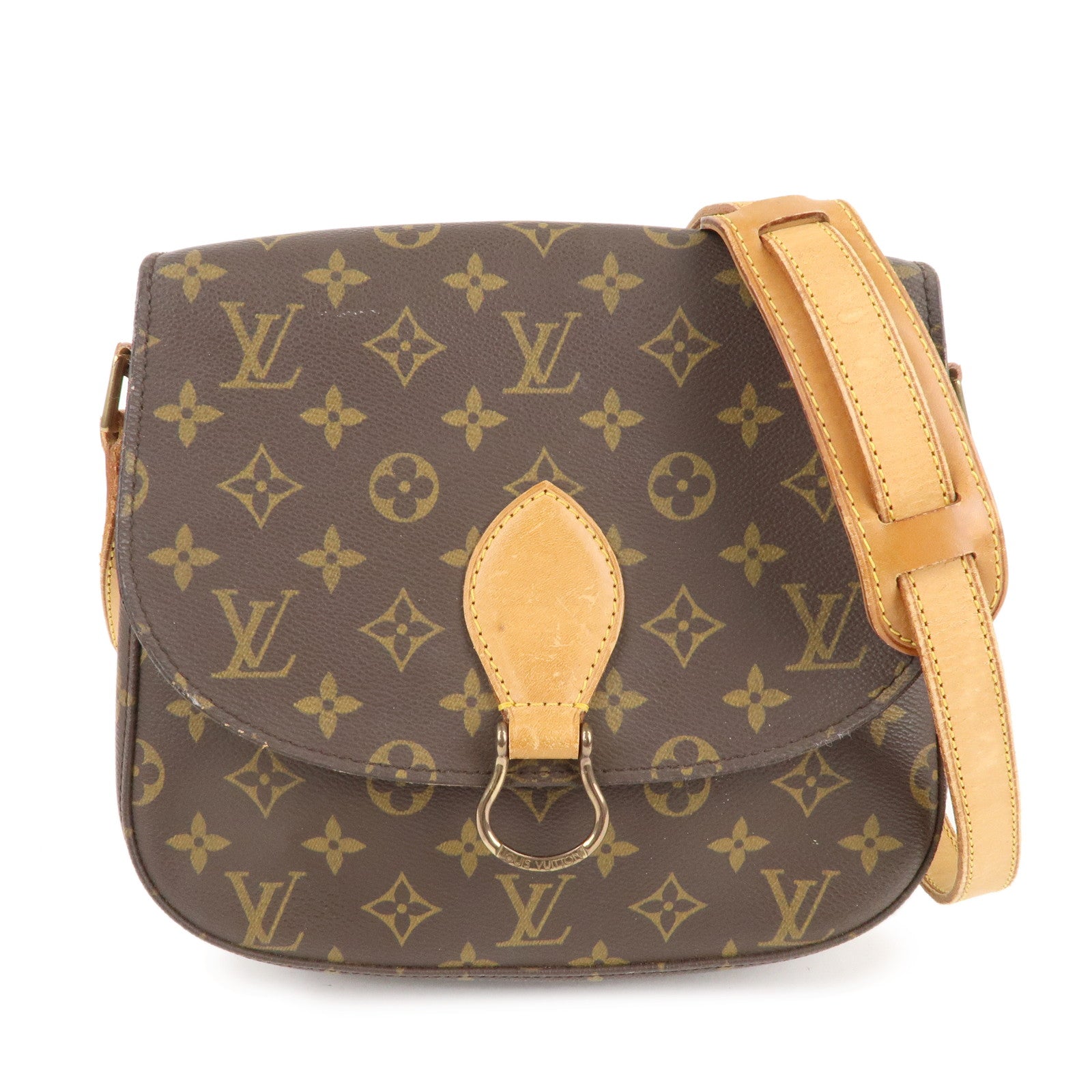 Louis Vuitton, Bags, Louis Vuitton Lv Shoulder Bag Saint Cloud Gm Brown  Monogram