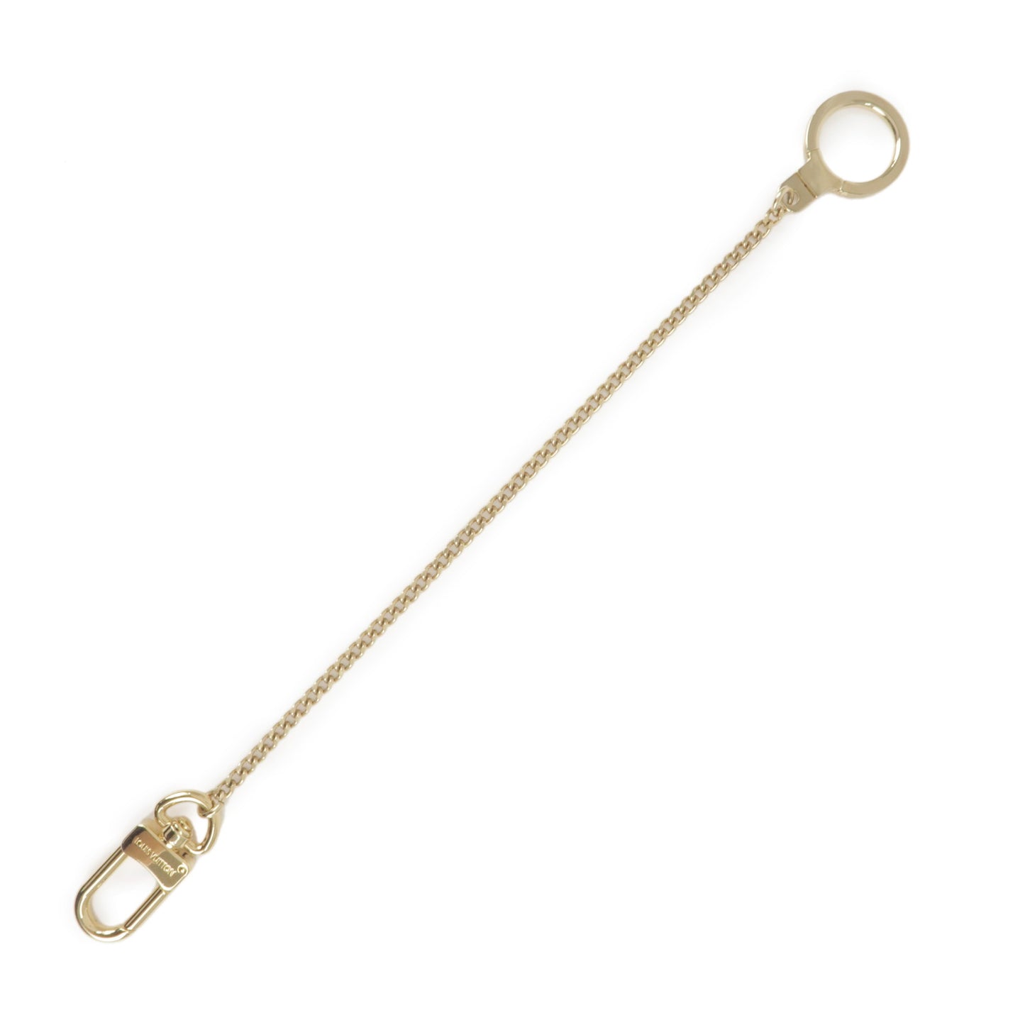 Louis-Vuitton-Chenne-Ano-Cles-Key-Chain-Key-Charm-Gold-M58021