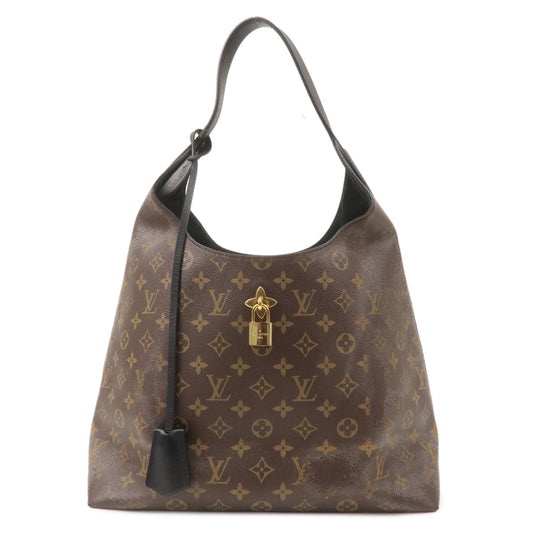 Louis-Vuitton-Monogram-Flower-Hobo-Shoulder-Bag-Brown-M43545