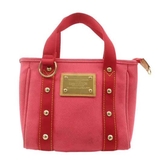 Louis-Vuitton-Antigua-Cabas-PM-Tote-Bag-Hand-Bag-Rose-M40088