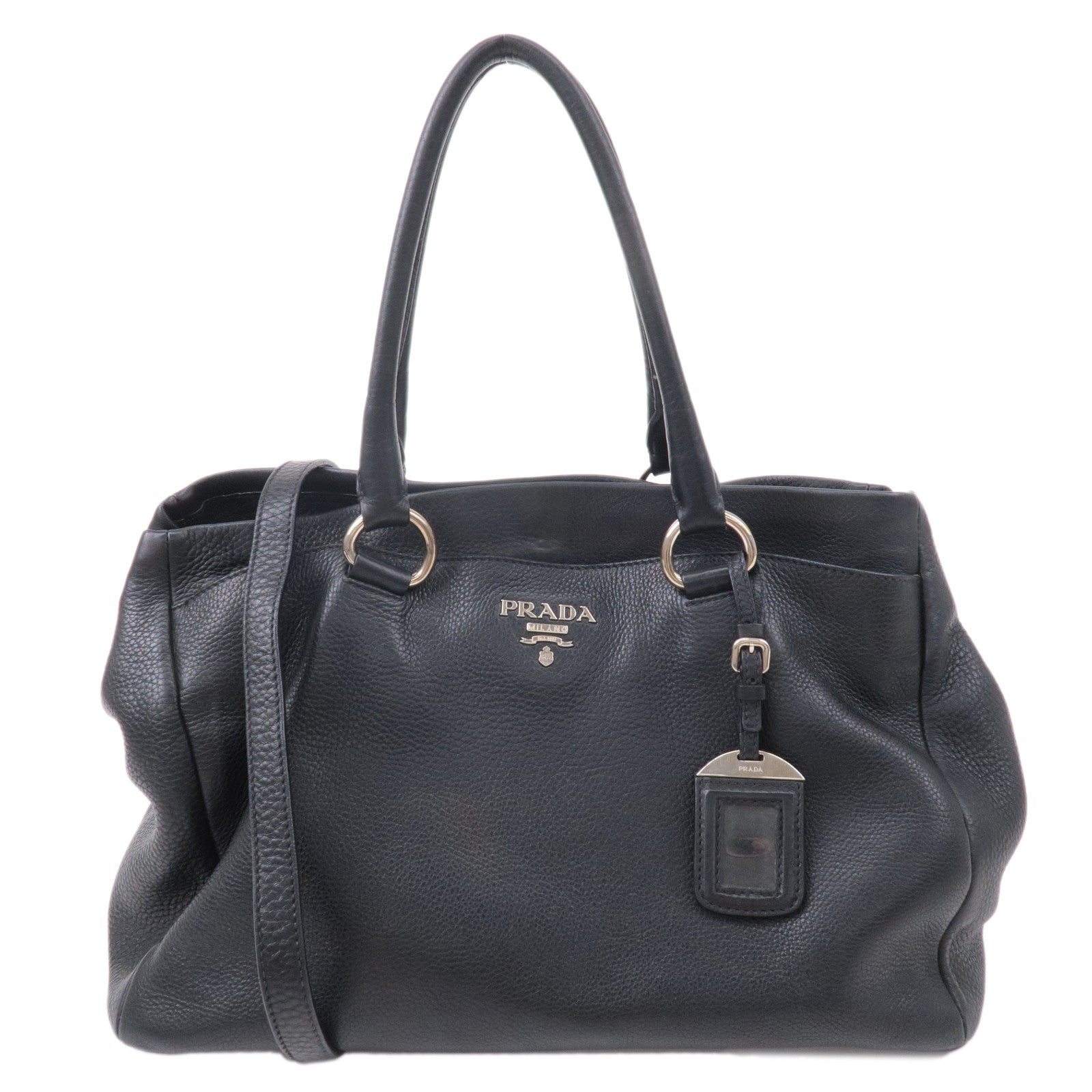 prada gurtel mit logo schild item PRADA