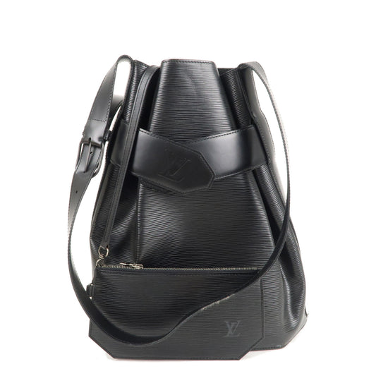 Louis Vuitton Black Epi Noir Sac D'epaule Twist Bucket Bag