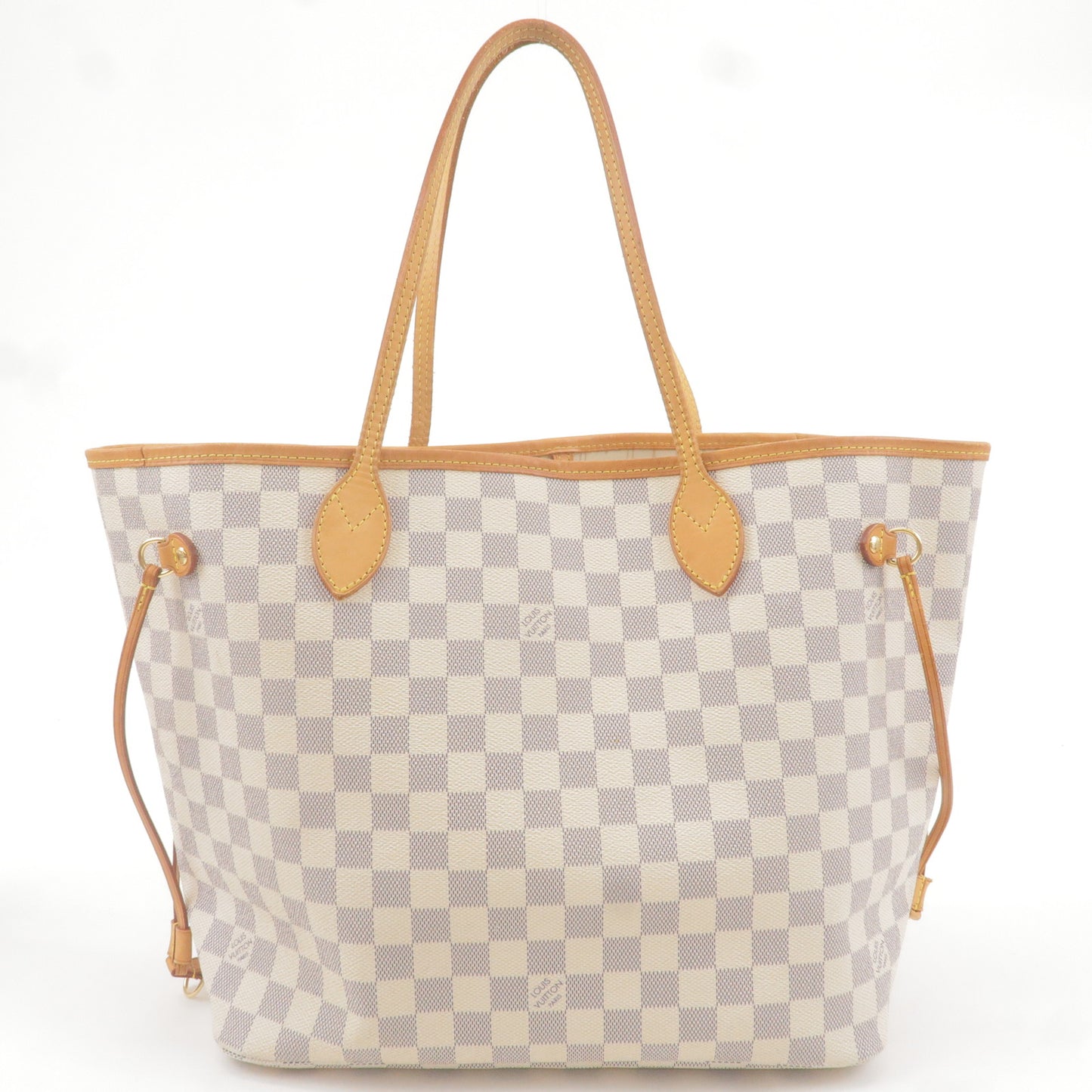 Louis Vuitton Damier Azur Neverfull MM Tote Bag N51107