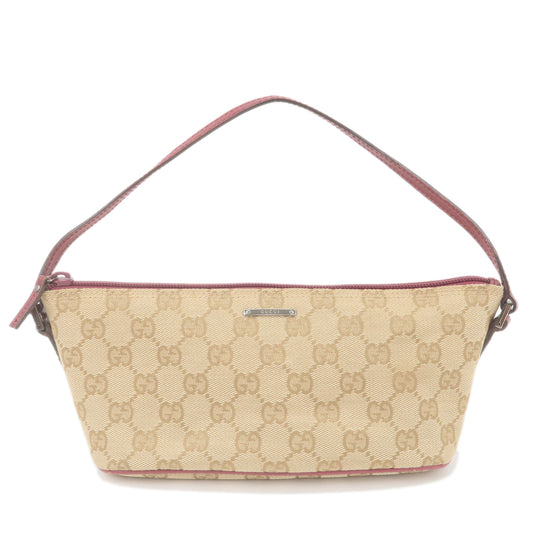 GUCCI-GG-Canvas-Leather-Tote-Bag-Pink-White-141470 – dct-ep_vintage luxury  Store
