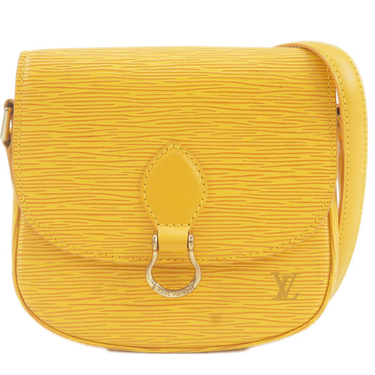Louis-Vuitton-Epi-Mini-Saint-Cloud-Shoulder-Bag-Yellow-M52219