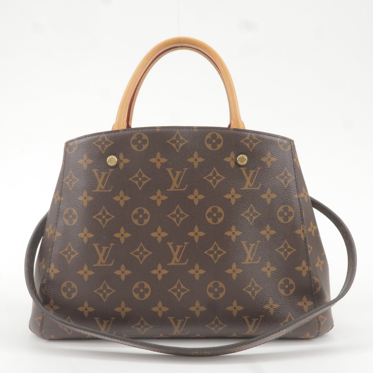 Shop Louis Vuitton Monogram Canvas Street Style 2WAY Chain Leather