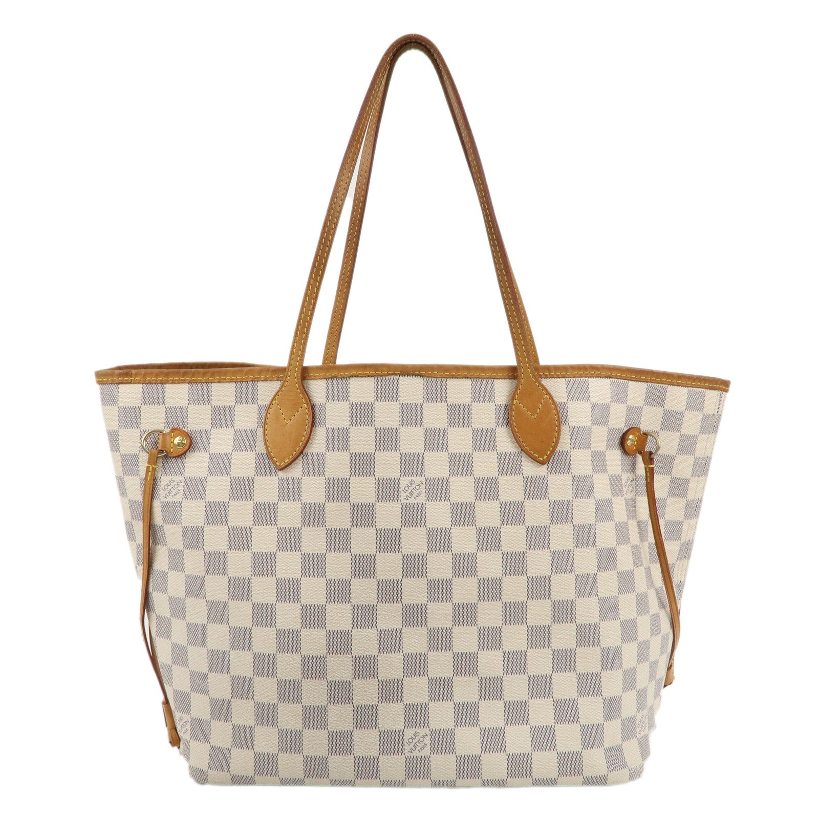 Louis-Vuitton-Damier-Azur-Neverfull-MM-Canvas-Tote-Bag-N51107