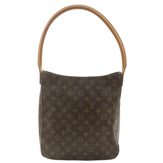 Louis-Vuitton-Monogram-Looping-GM-Shoulder-Bag-Brown-M51145