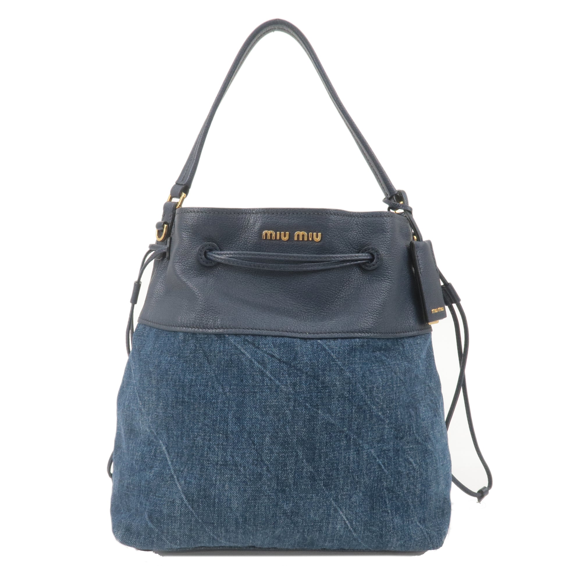 Miu Miu Women's Blue Shoulder Bags