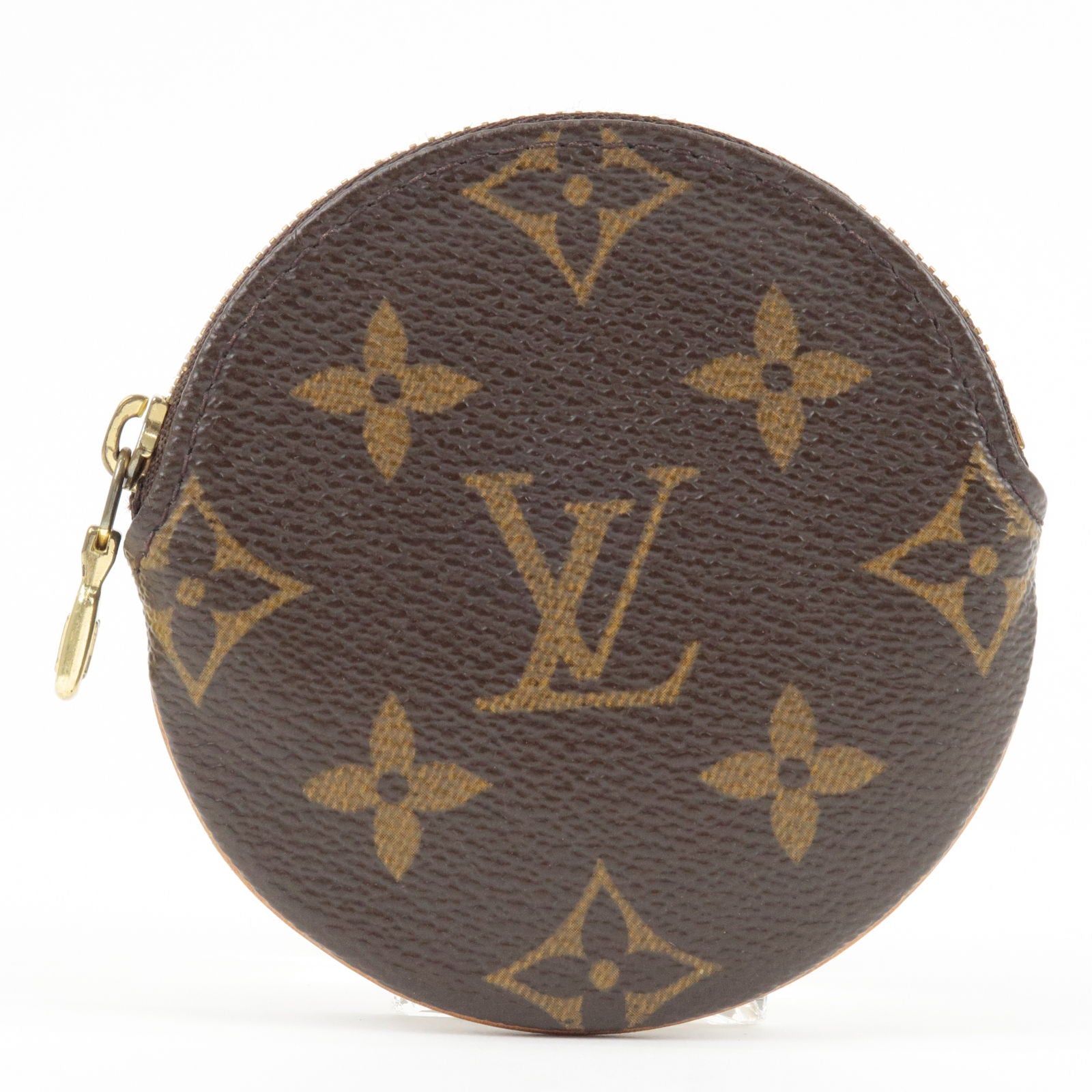 Louis Vuitton Damier Azur Rosalie Coin Purse, Beige, Large