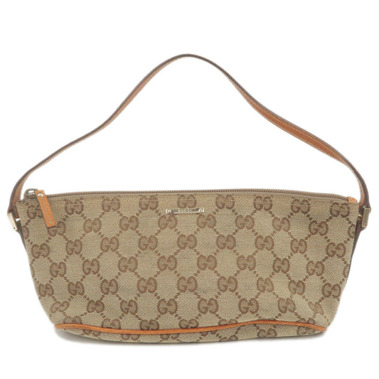 GUCCI-Boat-Bag-GG-Canvas-Leather-Hand-Bag-Brown-Beige-07198		