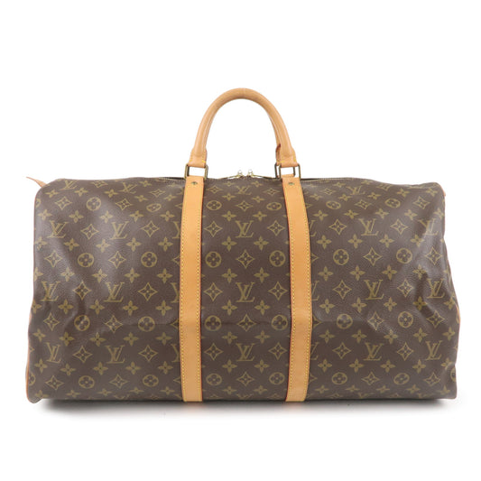 ep_vintage luxury Store - Louis Vuitton Airbus suitcase in brown monogram  canvas and natural leather - Accessoires - Vuitton - Multicolor - Pochette  - Monogram - M92648 – dct - Louis