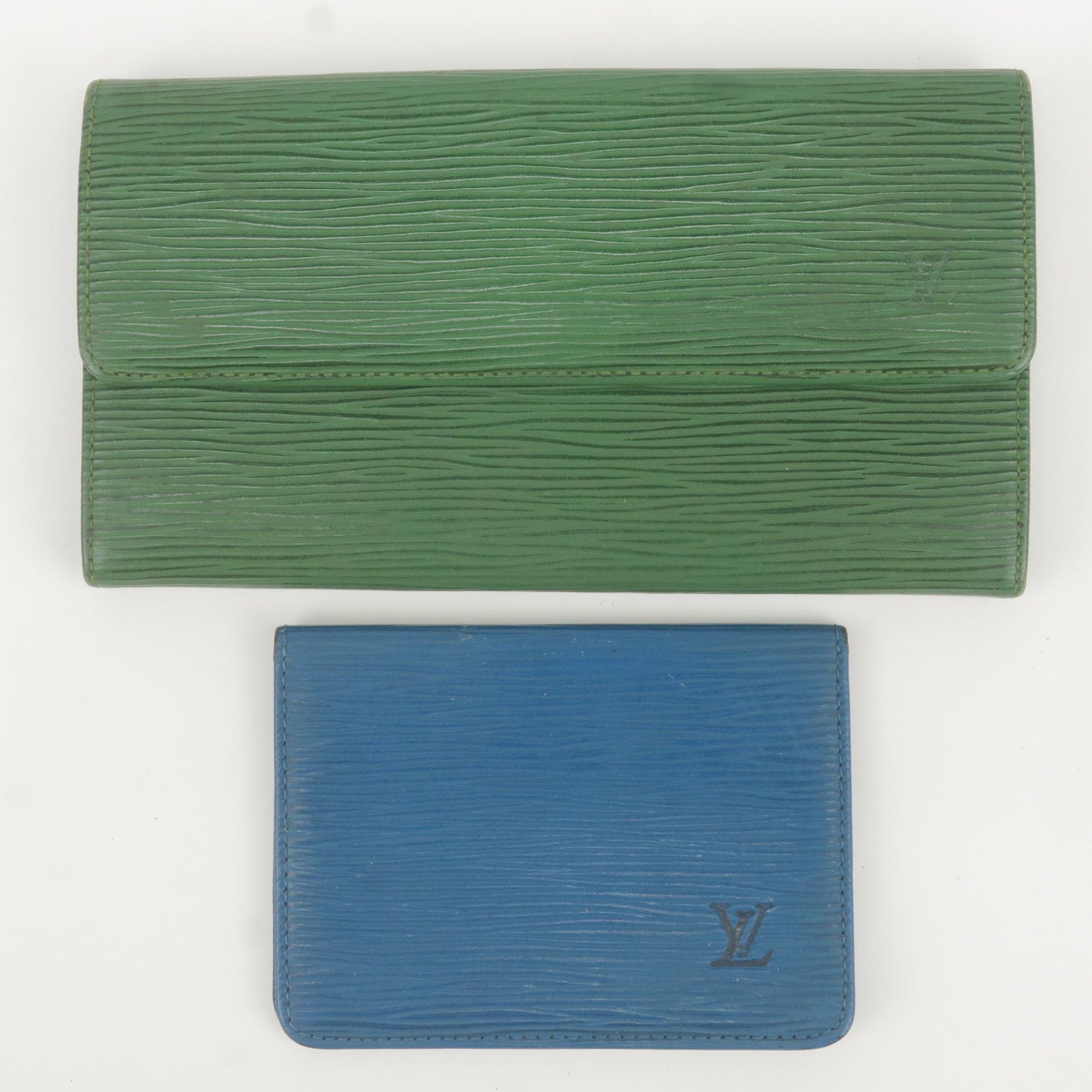 Louis Vuitton Epi 2 Set of Wallet and Card Case M63574 M6320G