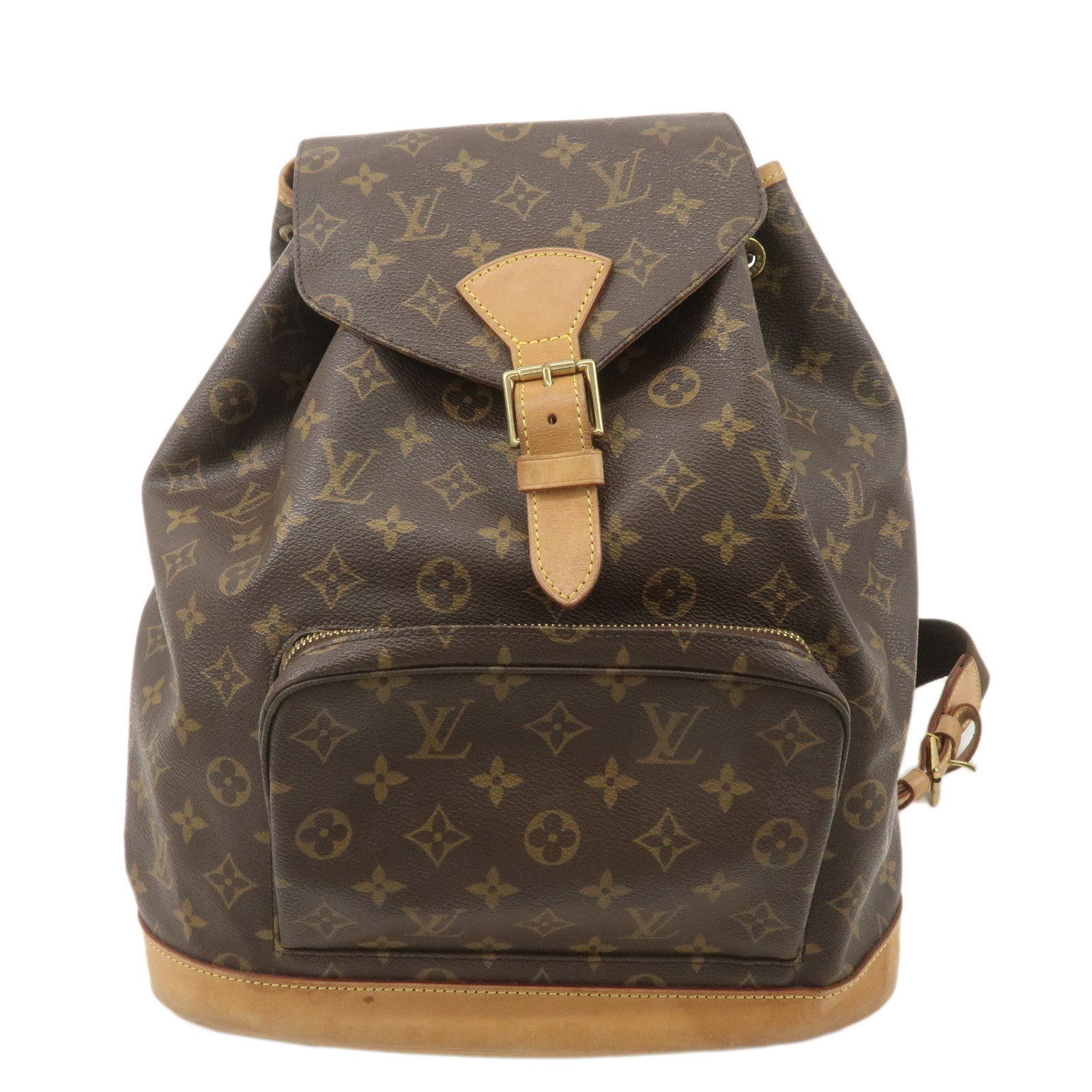 Louis-Vuitton-Monogram-Montsouris-GM-Back-Pack-Brown-M51135