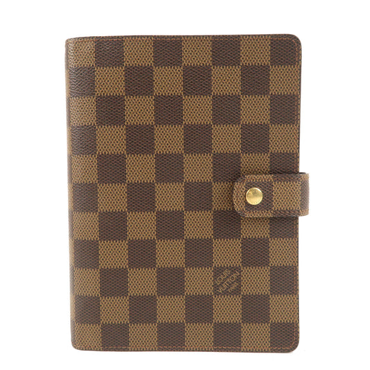 Brown Louis Vuitton Damier Ebene Eva Baguette