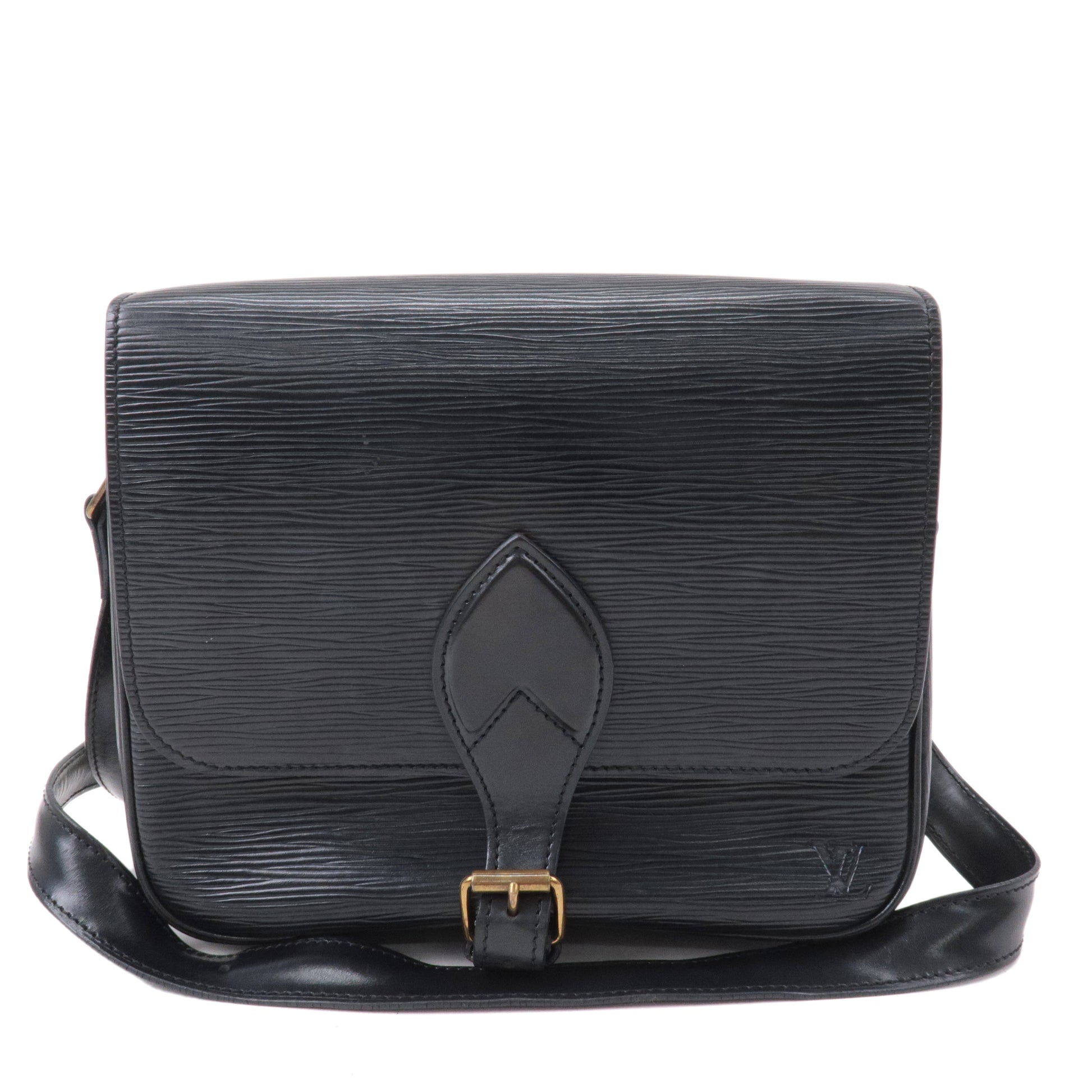 Louis-Vuitton-Epi-Cartouchiere-Shoulder-Bag-Noir-M52242-Used – dct