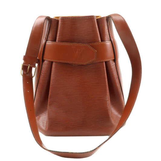 Louis-Vuitton-Epi-Sac-D'epaule-PM-Bucket-Bag-Kenya-Brown-M80203