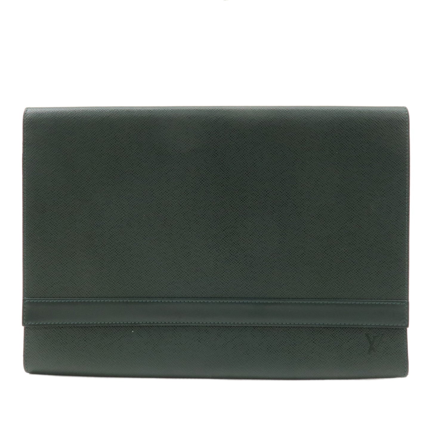 Louis Vuitton Taiga Porte Envelope Clutch Bag Epi Sea M51801