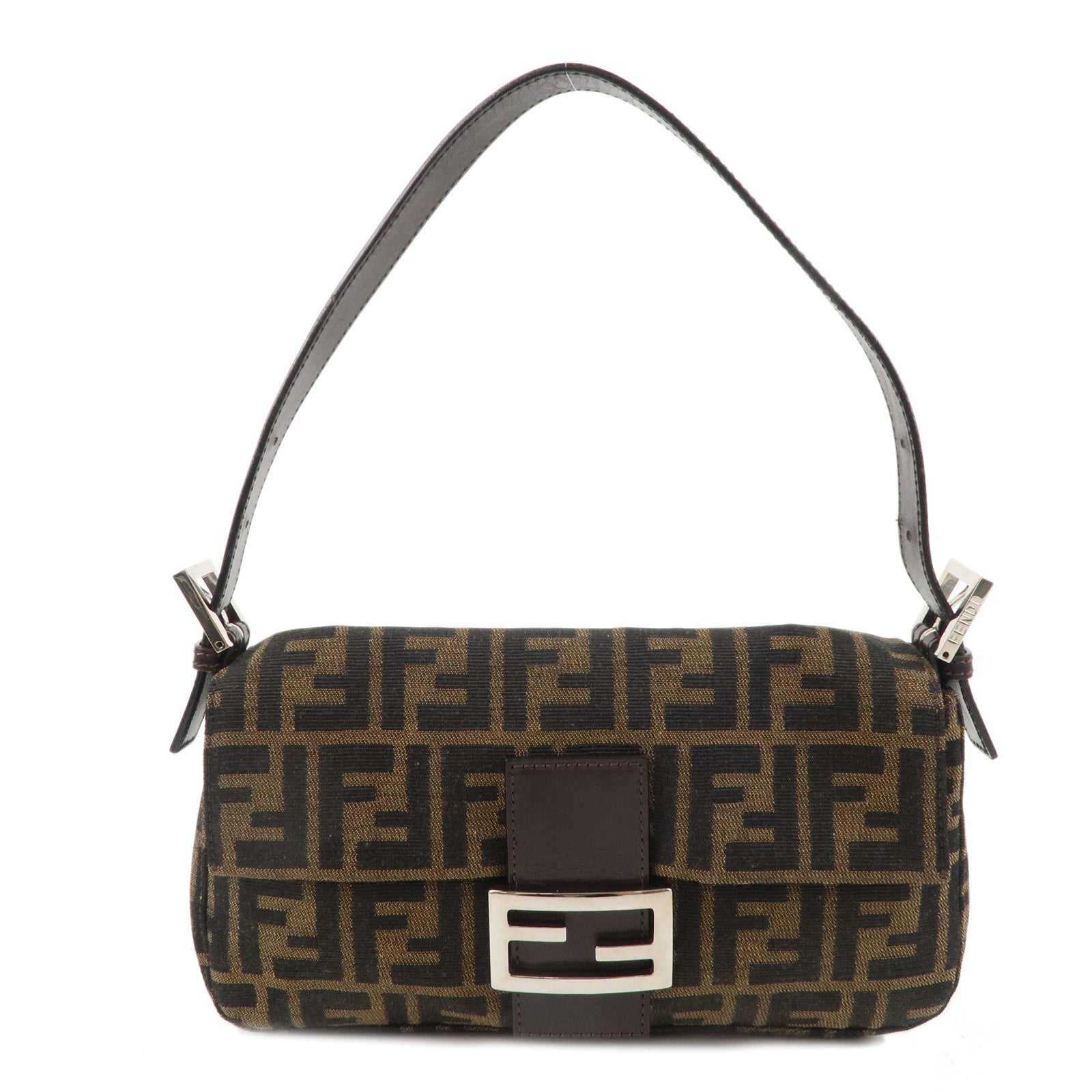 FENDI-Zucca-Mamma-Baguette-Canvas-Leather-Shoulder-Bag-26424