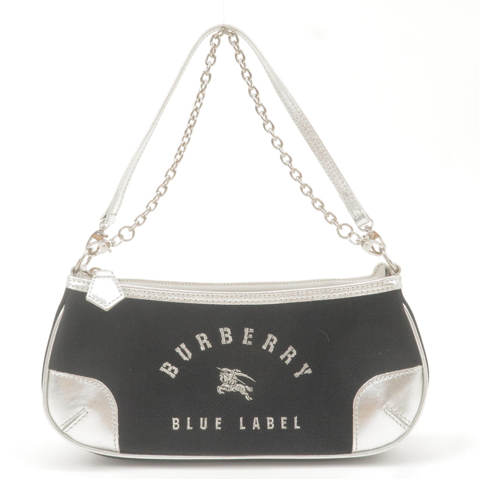Burberry Blue Check Patent Leather Tote at 1stDibs