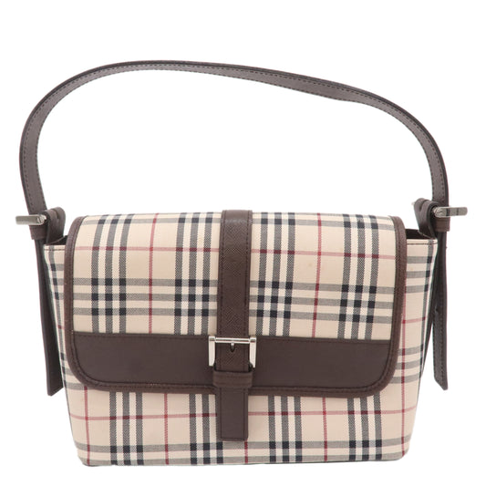 Vintage Authentic Burberry Nova Check Newton Messenger Bag China w Dust  LARGE For Sale at 1stDibs